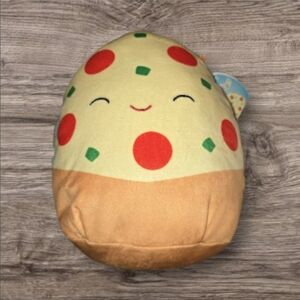 Squishmallows New NWT 2021 Pep 8 Inch Plush Stuffed Animal Pepperoni Pizza